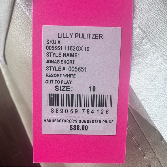 HTF NWT Lilly Pulitzer Jonas Skort 10 - Picture 6 of 9